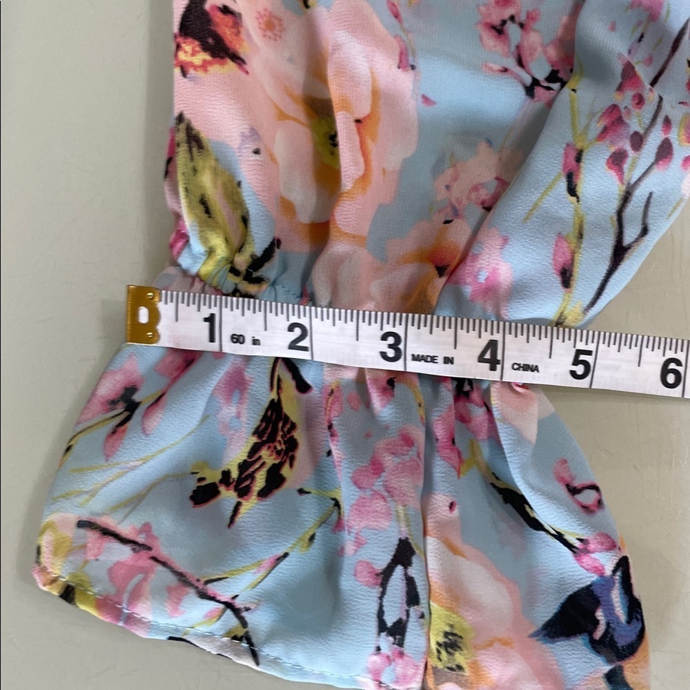 Jeans by Buffalo Floral Blouse - Pink and Blue - Picture 11 of 14